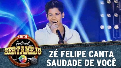 Zé Felipe canta Saudade de você