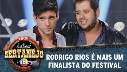 Rodrigo Rios é mais um finalista do Festival