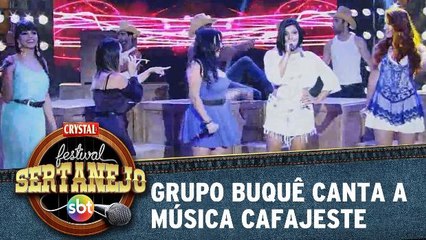 Grupo buquê canta a música cafajeste