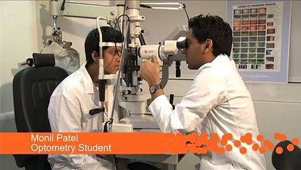 Monil Patel - optometry student at City University London