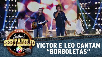 Victor e Leo cantam no Festival Sertanejo
