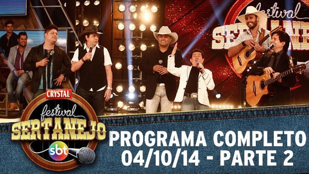 Festival Sertanejo SBT - PARTE 2