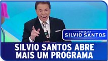 Silvio Santos canta e diverte plateia
