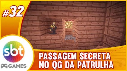 SBT no Minecraft - PASSAGEM SECRETA com REDSTONE