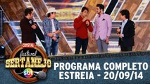 Festival Sertanejo SBT - Estreia