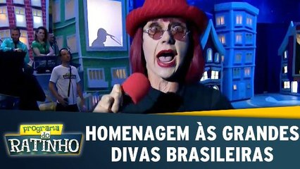 Homenagem às grandes divas brasileiras