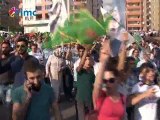 IŞİD'in Kobani katliamı Diyarbakır'da protesto edildi