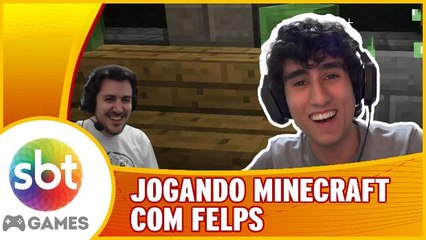 Jogando #Minecraft com #Felps - A BUSCA PELO SLIME REI