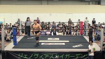 Sanshiro Takagi & Kazuki Hirata vs Yukio Sakaguchi & DJ Nira (DDT)