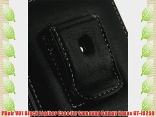 Скачать видео: PDair V01 Black Leather Case for Samsung Galaxy Nexus GT-i9250