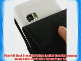 PDair F41 Black Crocodile Pattern Leather Case for Samsung Galaxy S WiFi 5.0 YP-G70 / Galaxy