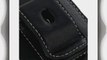 PDair Leather Case for Nokia N900 - Vertical Pouch Type with Belt Clips (Black)
