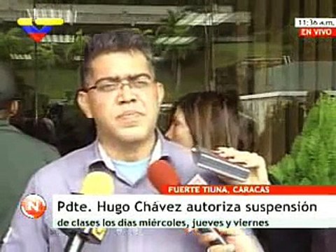 Suspendidas clases en 11 estados de Venezuela hasta el día viernes por lluvias