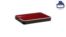 WD My Passport Ultra 2TB Portable External USB 3.0 Hard Drive with Auto Backup - Red