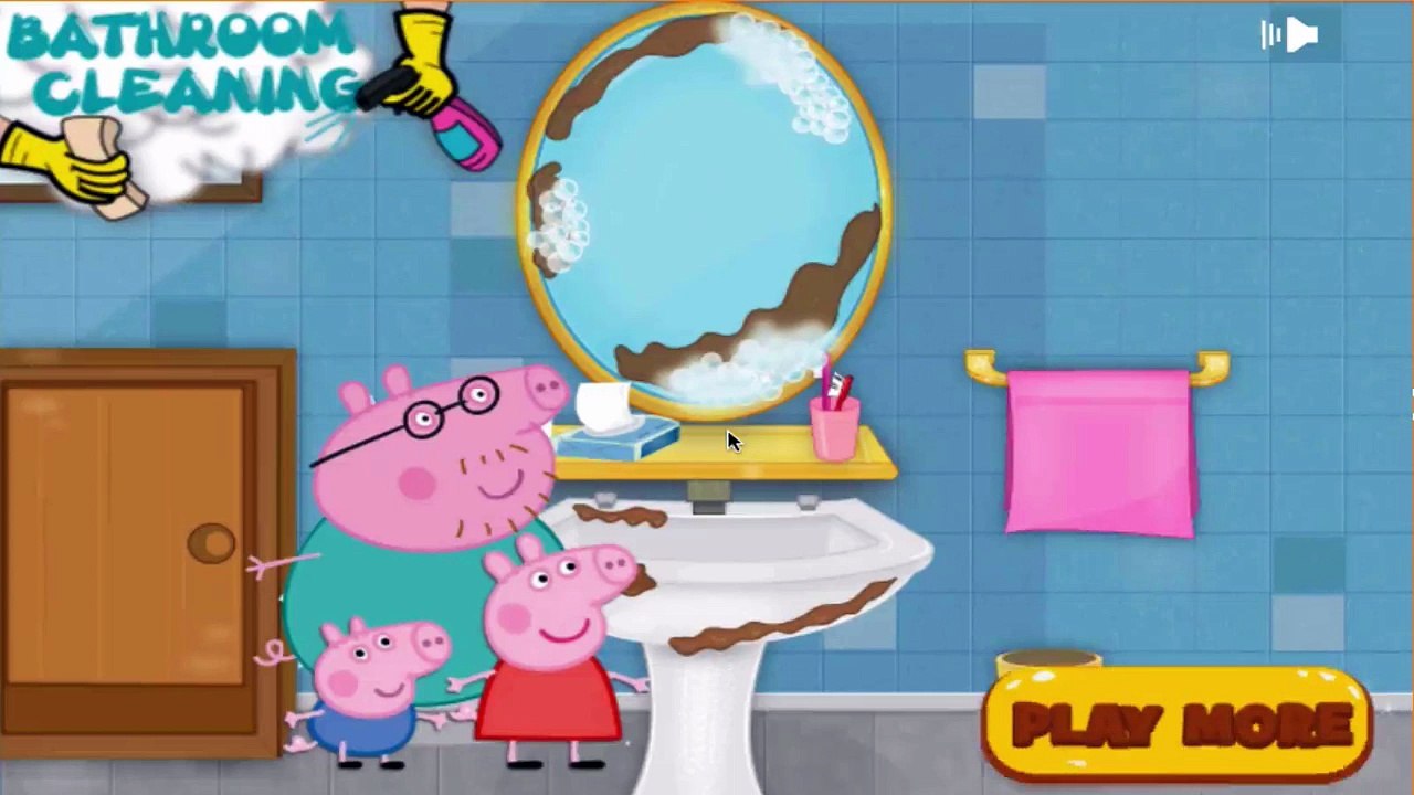 PEPPA PIG - Cleaning Bathroom