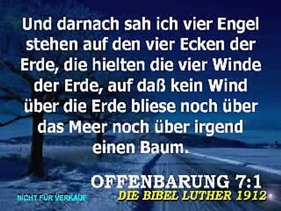 Die Offenbarung des Johannes - Kapitel 7