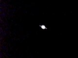 Saturn from a Telescope - Celestron C10NGT Phillips scp900nc astronomy
