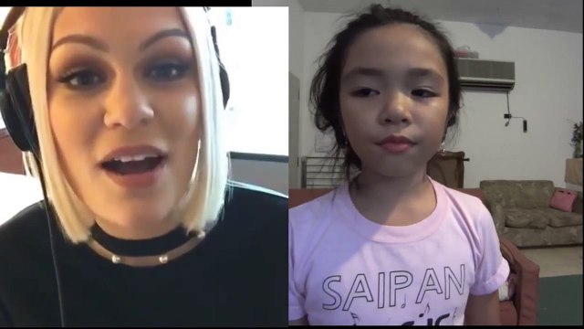 Flashlight JessieJ and Bernice Shane 9 yo Smule Sing! Karaoke App