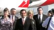 Los Angeles Mayor Antonio Villaraigosa Welcomes Qantas A380 Service to LAX