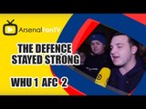 The Defence Stayed Strong - West Ham 1 Arsenal 2