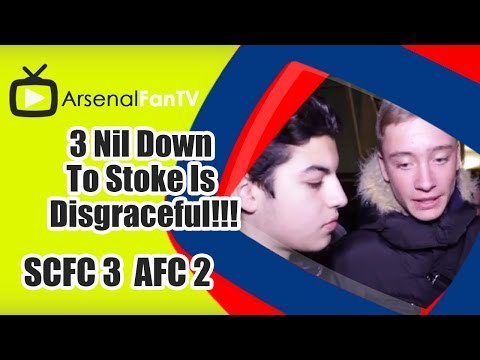 3 Nil Down To Stoke Is Disgraceful!!! - Stoke City 3 Arsenal 2