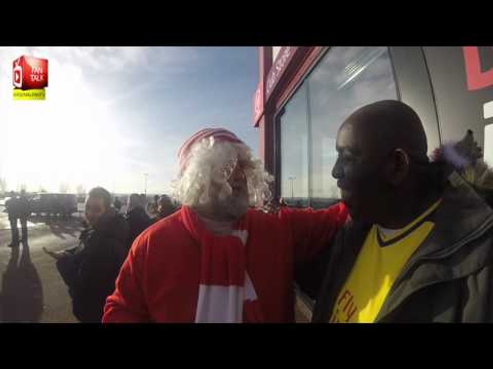 Stoke Santa Banta - Stoke City v Arsenal
