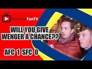 Will You Give Wenger A Chance?? - Arsenal 1 Southampton 0