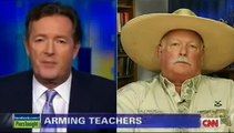 Heated Debate - Texas Gun Store Owner To Piers Morgan: Teachers Should Have Guns