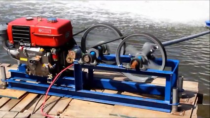 AIREADORES TEAM AQUA CON MOTOR DIESEL TAMPICO