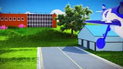 5 Little Airplanes    Animated Cartoon Children's song