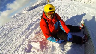 Snowboarding in France - Les 2 Alpes - GoPro HD - 2014