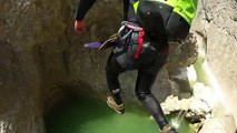 Canyoning - Jump in Riolan - South of France