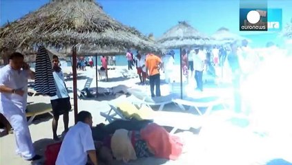 Fast vierzig Tote bei Anschlag auf tunesisches Hotel