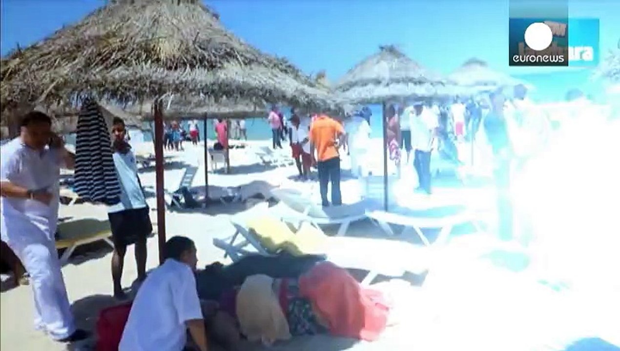 Fast vierzig tote bei anschlag auf tunesisches hotel