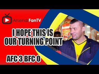 I Hope This Is Our Turning Point - Arsenal 3 Burnley 0