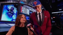 Knicks Select Kristaps Porzingis with 4th Pick in 2015 NBA Draft