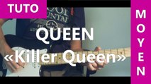 Queen - Killer Queen ( Solo ) - TUTO Guitare