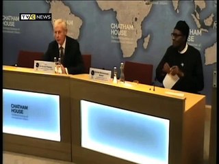 Muhammadu Buhari at Chatham House, London | TVC News