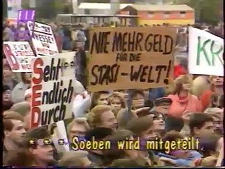 "Die East-Side-Story" (Teil 2) - Die Wende und das Ende der DDR (1989, 1990)