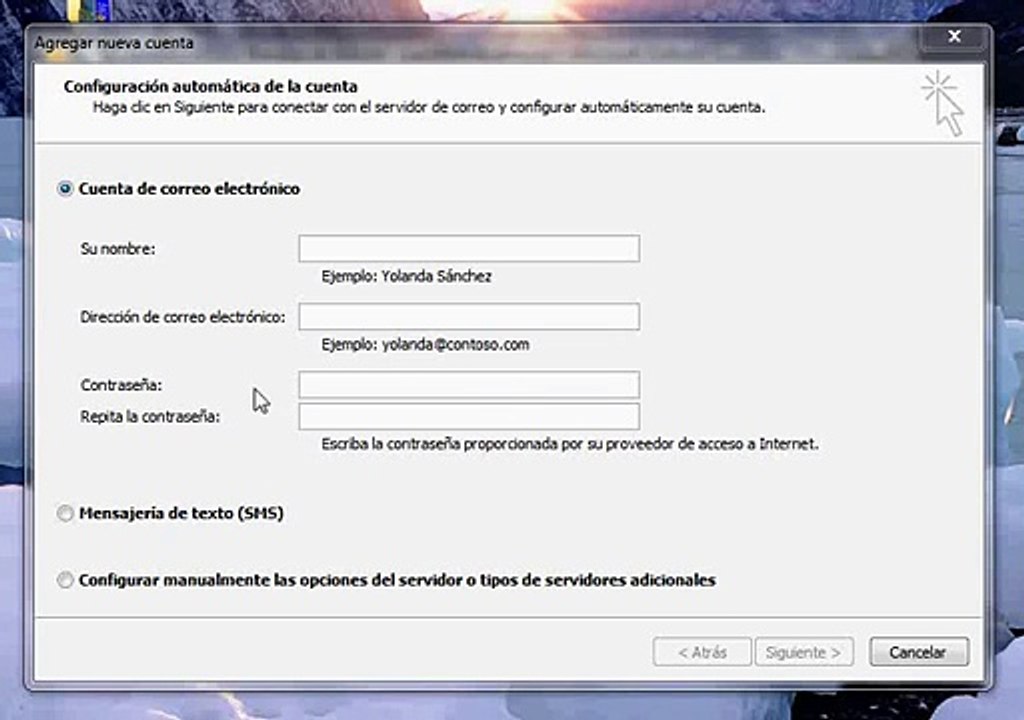 Configurar Gmail en Outlook