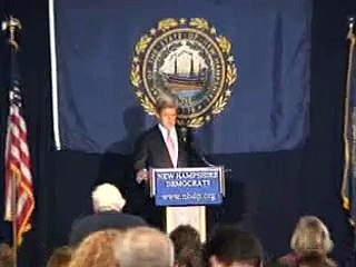 John Kerry Speech at NH JJ Dinner 10-13-06 -Clip 1