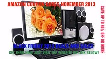 Amazon coupon codes November 2015, Black Friday 2015 deals and Sales