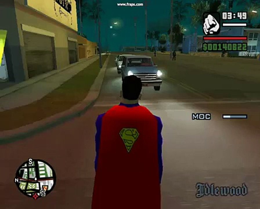 Gta San Andreas Superman mod