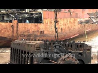 World's largest ship breaking yard is in Gujarat - Alang