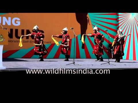 Dance performance by Kung Fu Nuns