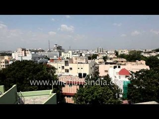 Hyderabad city seen from Birla Mandir