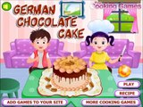 German Chocolate Cake Gameplay Delicious Cooking Games Great Video Recipes