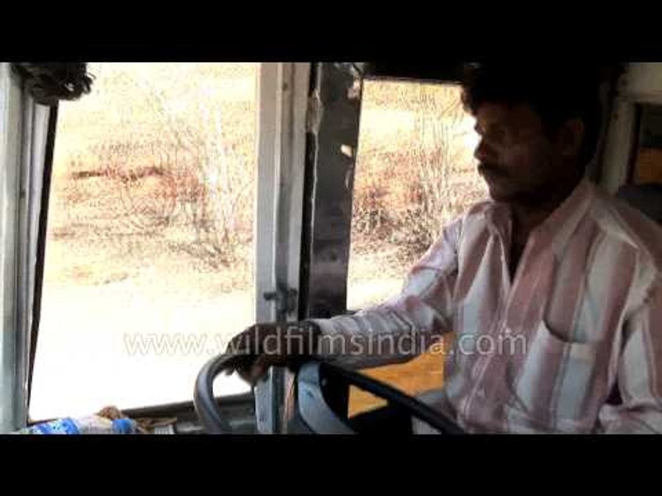 Indian bus driver - Karnataka