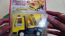 Trucks For Children - Cement Mixer Truck Hotwheels Cars Mcdonald's Happy Meal Toys by JeannetChannel
