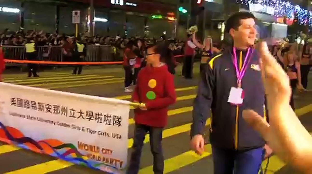 2011 - LSU Golden Girls & Tiger Girls - Hong Kong Chinese New Years' Parade